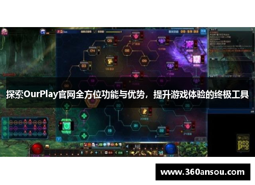 探索OurPlay官网全方位功能与优势，提升游戏体验的终极工具